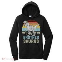 Brothersaurus T Rex Brother Saurus Family Matching Dinosaur Women's Hoodie thumb 0