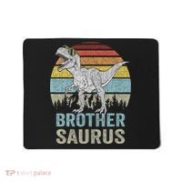 Brothersaurus T Rex Brother Saurus Family Matching Dinosaur Mousepad thumb 0