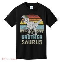 Brothersaurus T Rex Brother Saurus Family Matching Dinosaur Kids T-Shirt thumb 0