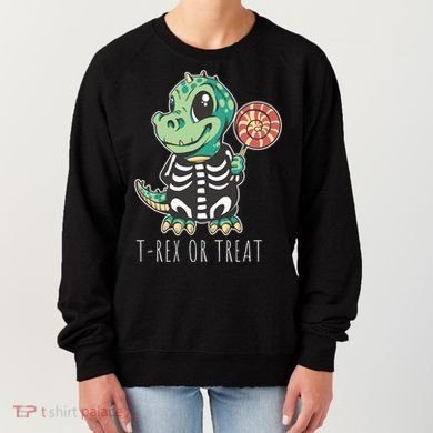 Baby T Rex Dinosaur Skeleton Women's Sweatshirt
