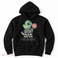 Baby T Rex Dinosaur Skeleton Hoodie thumb 0
