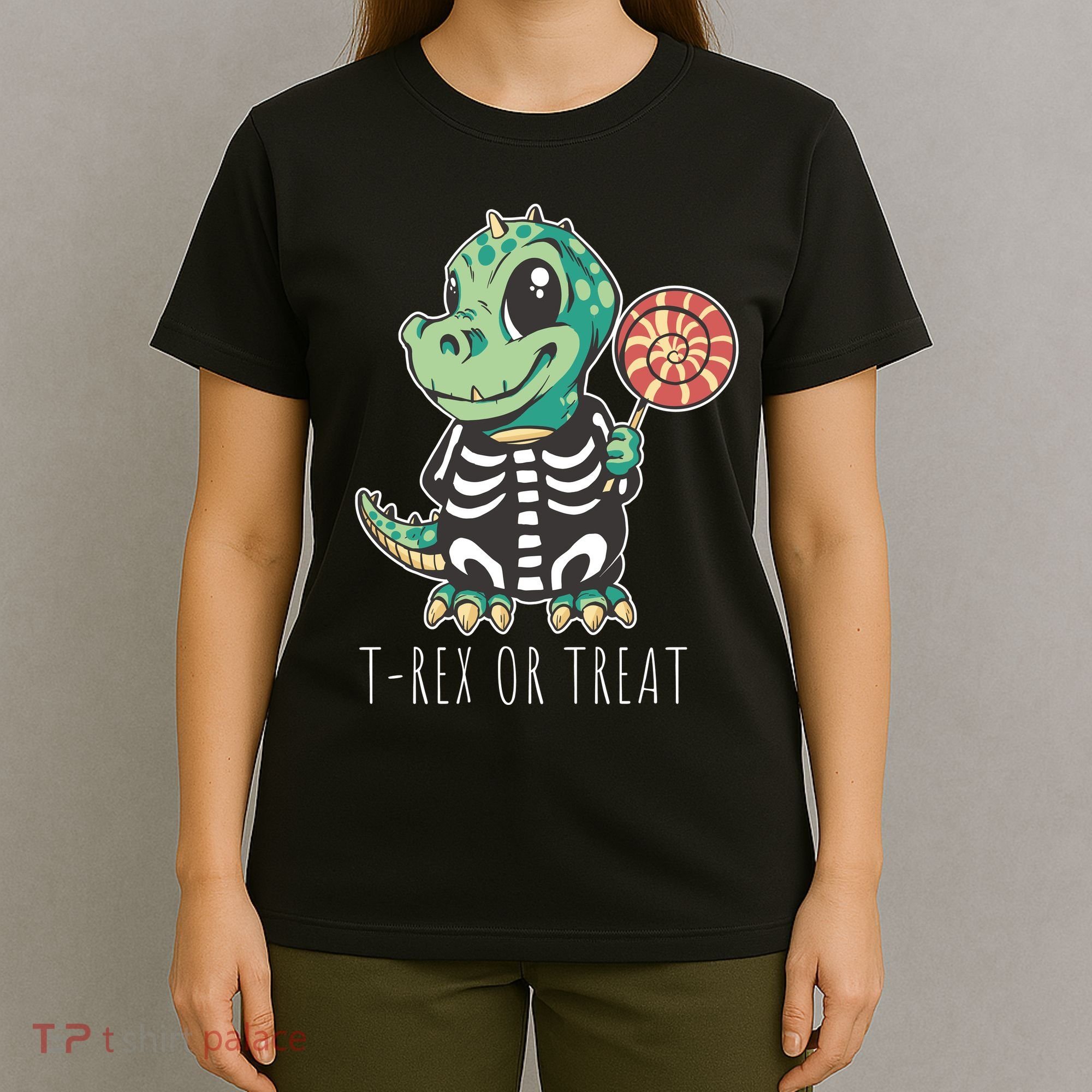 Baby T Rex Dinosaur Skeleton T-Shirt