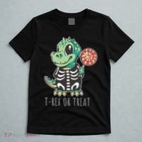 Baby T Rex Dinosaur Skeleton T-Shirt thumb 5