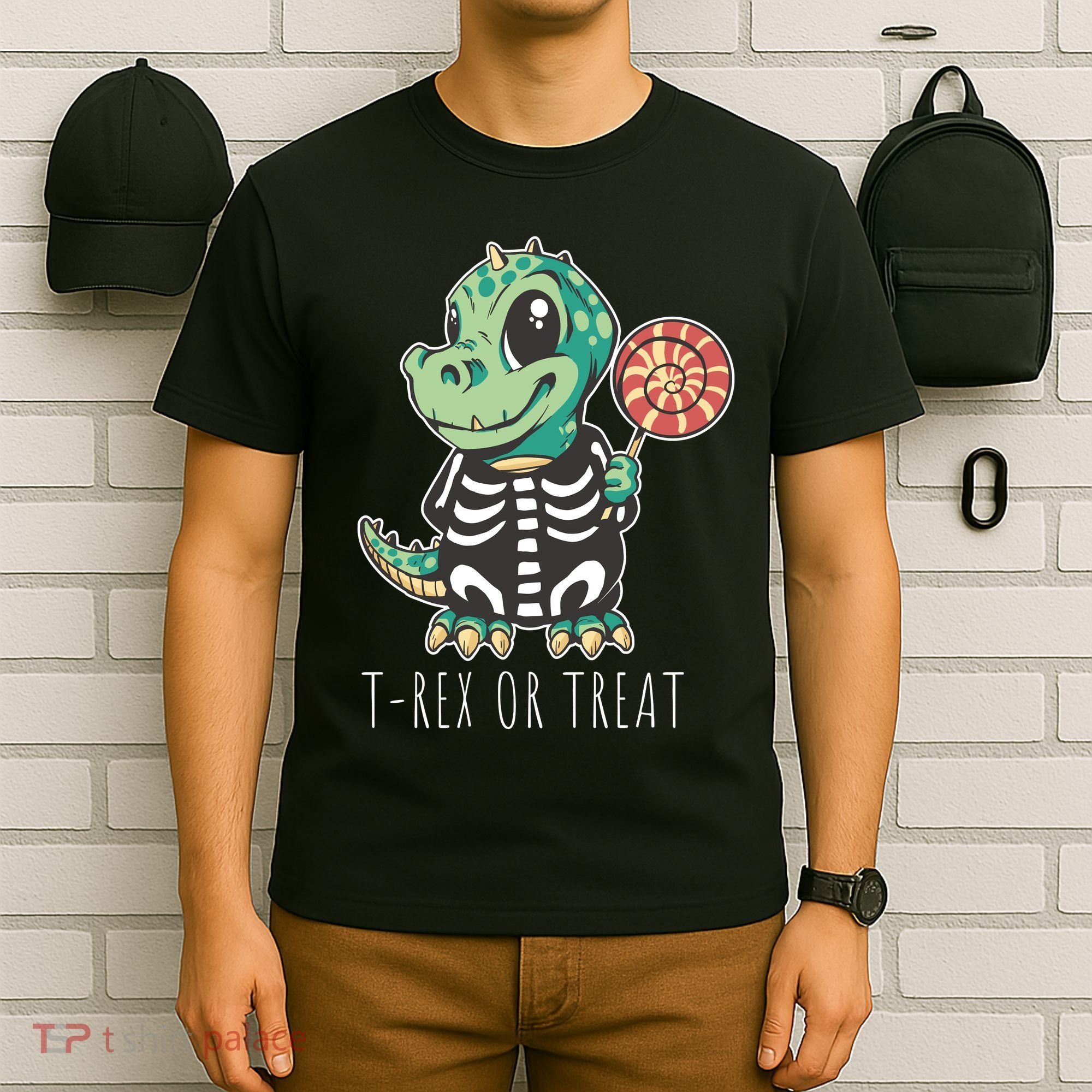 Baby T Rex Dinosaur Skeleton T-Shirt