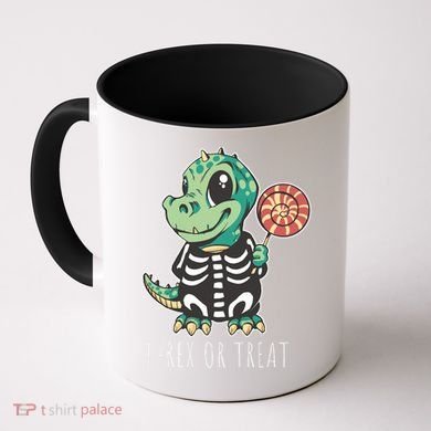 Baby T Rex Dinosaur Skeleton Coffee Mug