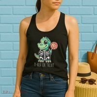 Baby T Rex Dinosaur Skeleton Women's Tank Top thumb 2