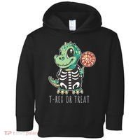 Baby T Rex Dinosaur Skeleton Toddler Hoodie thumb 0
