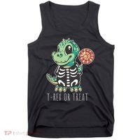 Baby T Rex Dinosaur Skeleton Tank Top thumb 0