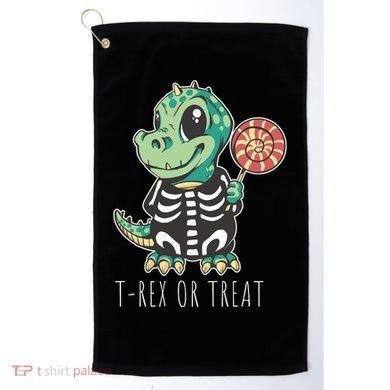 Baby T Rex Dinosaur Skeleton Golf Towel