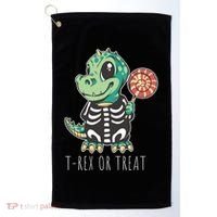 Baby T Rex Dinosaur Skeleton Golf Towel thumb 0
