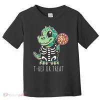 Baby T Rex Dinosaur Skeleton Toddler T-Shirt thumb 0