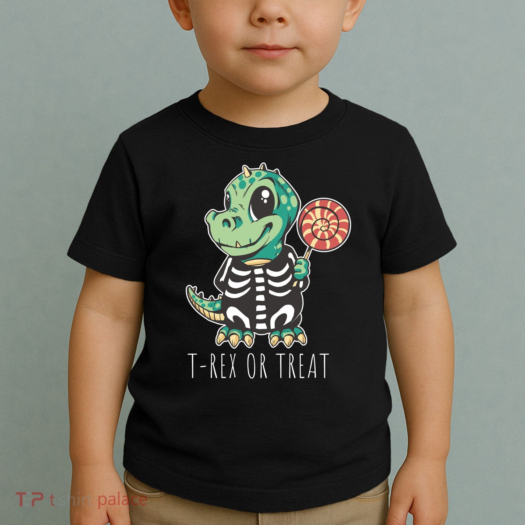 Baby T Rex Dinosaur Skeleton Toddler T-Shirt