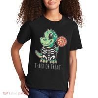 Baby T Rex Dinosaur Skeleton Kids T-Shirt thumb 2