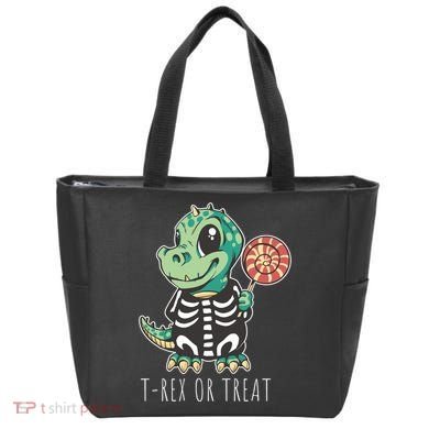 Baby T Rex Dinosaur Skeleton Tote Bag