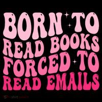 Born To Read Books Forced To Read Emails Groovy Reading  Coffee Mug thumb 5