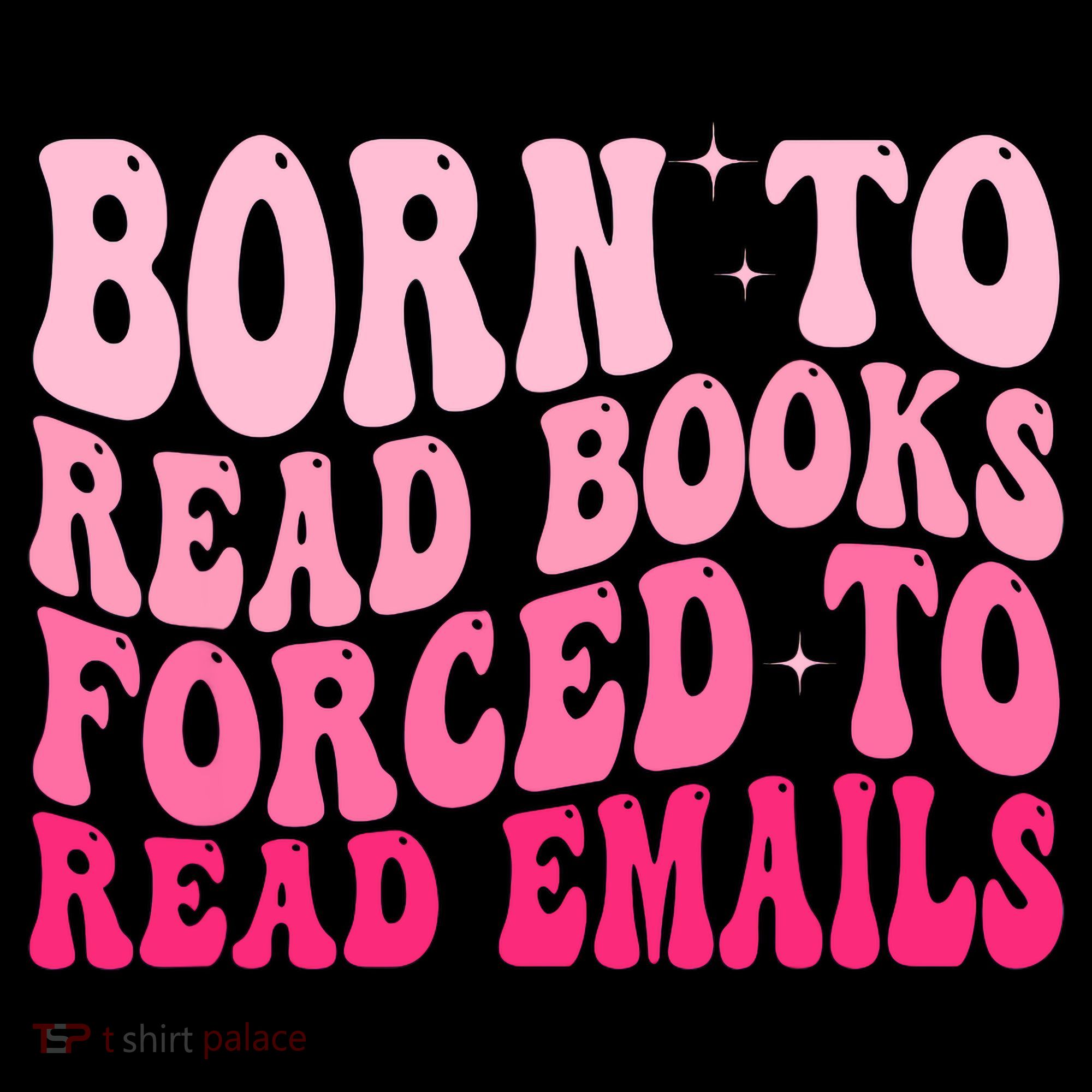 Born To Read Books Forced To Read Emails Groovy Reading  Baby Bodysuit