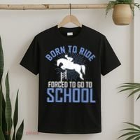 Born To Ride Equestrian Horseback Riding For Girls T-Shirt thumb 2