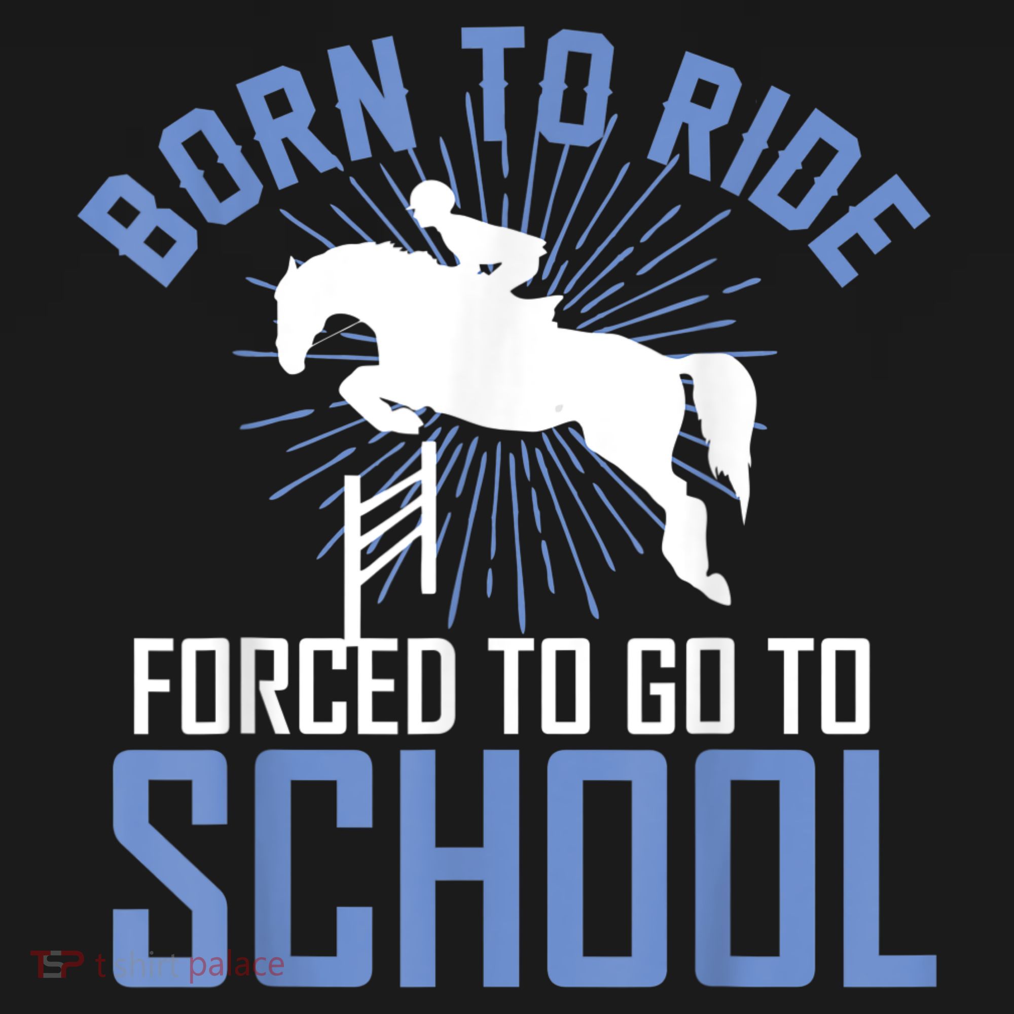 Born To Ride Equestrian Horseback Riding For Girls Women's Hoodie