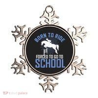 Born To Ride Equestrian Horseback Riding For Girls Ornament thumb 0