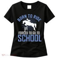 Born To Ride Equestrian Horseback Riding For Girls Women's T-Shirt thumb 0