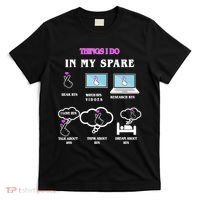 BTS Things I Do Spare Time Funny T-Shirt thumb 0