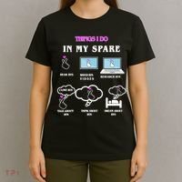 BTS Things I Do Spare Time Funny T-Shirt thumb 4