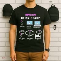 BTS Things I Do Spare Time Funny T-Shirt thumb 6