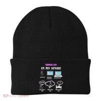 BTS Things I Do Spare Time Funny Beanie thumb 0