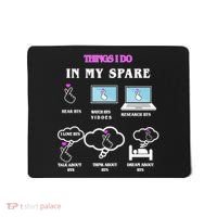BTS Things I Do Spare Time Funny Mousepad thumb 0
