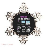 BTS Things I Do Spare Time Funny Ornament thumb 0