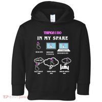 BTS Things I Do Spare Time Funny Toddler Hoodie thumb 0