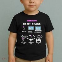 BTS Things I Do Spare Time Funny Toddler T-Shirt thumb 2