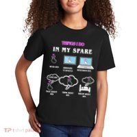 BTS Things I Do Spare Time Funny Kids T-Shirt thumb 2