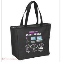 BTS Things I Do Spare Time Funny Tote Bag thumb 2