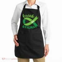 Break The Stigma Ribbon Mental Health Awareness Apron thumb 2