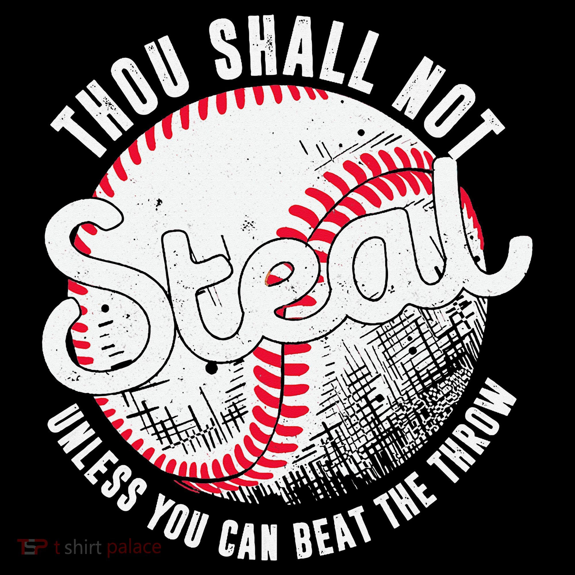 Baseball Thou Shall Not Steal Unless You Can Beat The Throw Coffee Mug