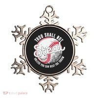 Baseball Thou Shall Not Steal Unless You Can Beat The Throw Ornament thumb 0