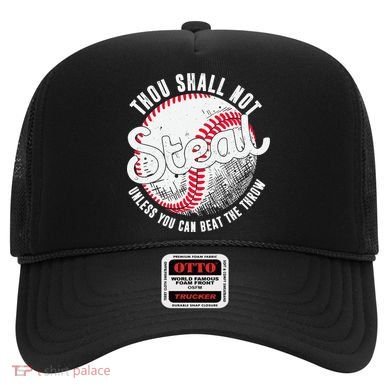 Baseball Thou Shall Not Steal Unless You Can Beat The Throw Hat