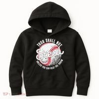 Baseball Thou Shall Not Steal Unless You Can Beat The Throw Kids Hoodie thumb 0