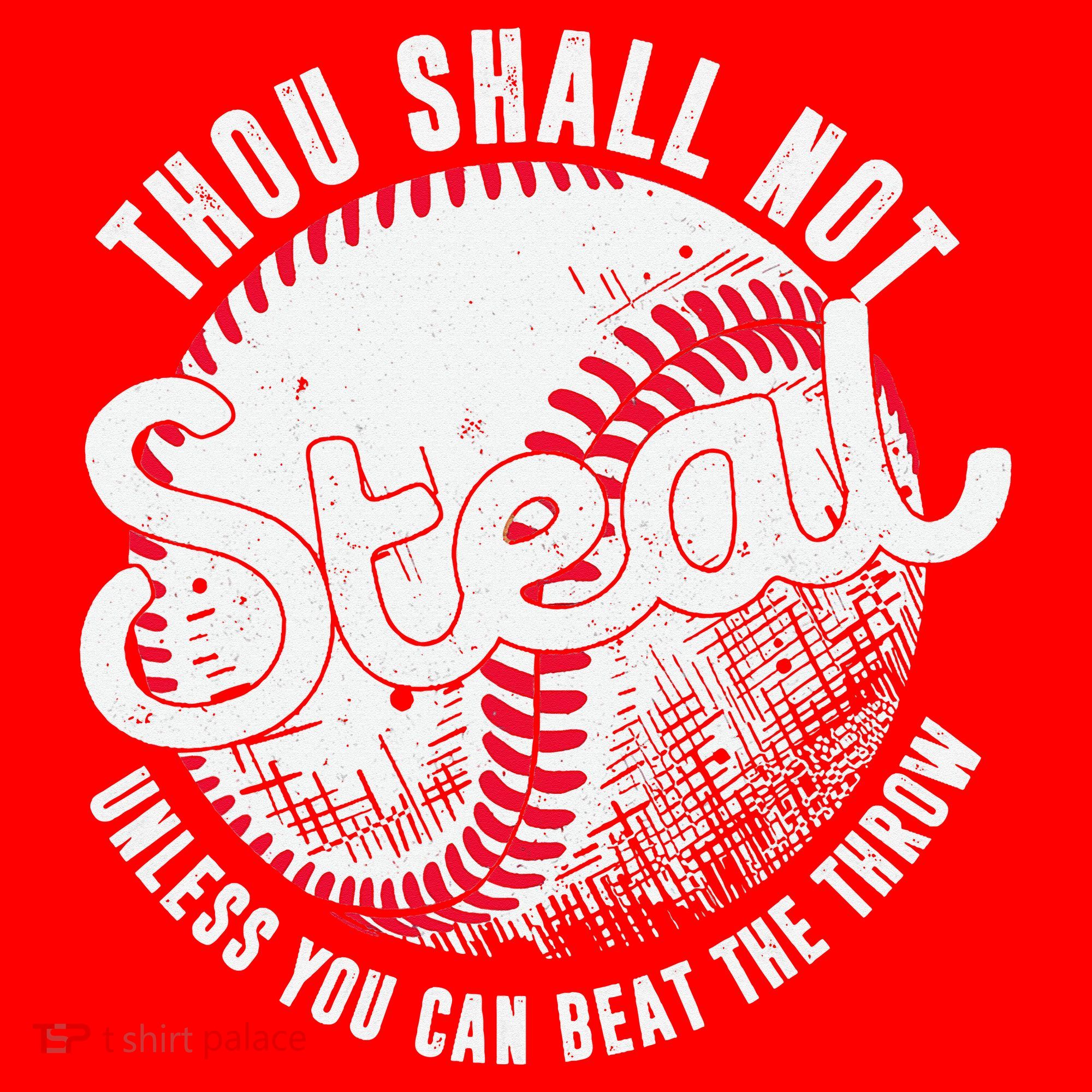 Baseball Thou Shall Not Steal Unless You Can Beat The Throw Santa Hat