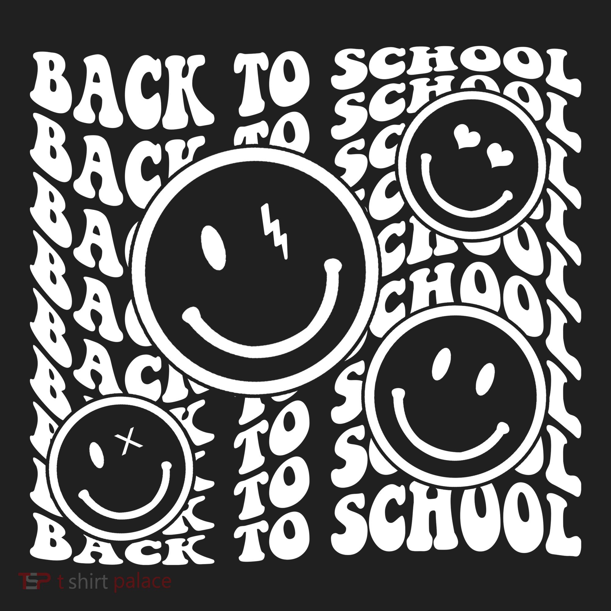Back To School Retro Smile Face Women's Sweatshirt