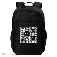 Back To School Retro Smile Face Backpack thumb 0