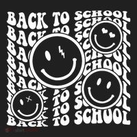 Back To School Retro Smile Face Tumbler thumb 3