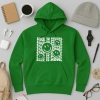 Back To School Retro Smile Face Hoodie thumb 3