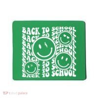 Back To School Retro Smile Face Mousepad thumb 0