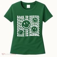 Back To School Retro Smile Face Women's T-Shirt thumb 0