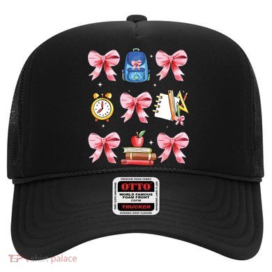 Back To School Girl Coquette Bow First Day Of School Hat