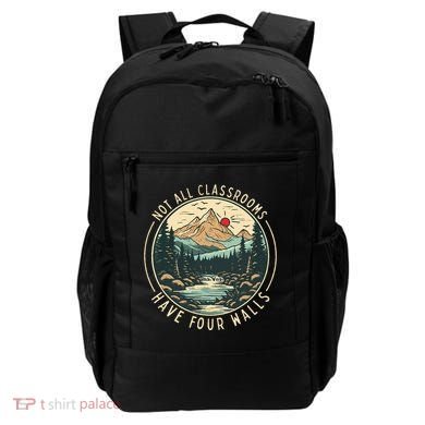 Back To School Not All Classrooms Have Four Walls Camping Backpack