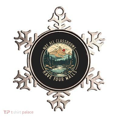 Back To School Not All Classrooms Have Four Walls Camping Ornament