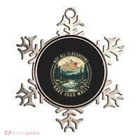 Back To School Not All Classrooms Have Four Walls Camping Ornament thumb 0